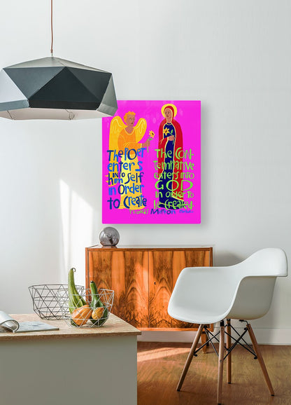 Poet and the Contemplative - Acrylic Print