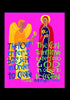 Poet and the Contemplative - Holy Card