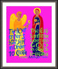 Wall Frame Espresso, Matted - Poet and the Contemplative by M. McGrath