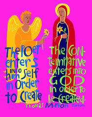 Giclée Print - Poet and the Contemplative by M. McGrath