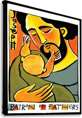 Canvas Print - St. Joseph, Patron of Fathers by M. McGrath