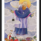 Wall Frame Black, Matted - St. Francis de Sales, Patron of Writers by Br. Mickey McGrath, OSFS - Trinity Stores