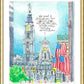 Wall Frame Gold, Matted - Pope Francis: Philly City Hall by M. McGrath