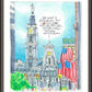 Wall Frame Espresso, Matted - Pope Francis: Philly City Hall by M. McGrath