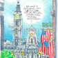 Wall Frame Black, Matted - Pope Francis: Philly City Hall by M. McGrath