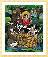 Wall Frame Gold - Prince of Peace by M. McGrath