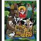 Wall Frame Black, Matted - Prince of Peace by M. McGrath
