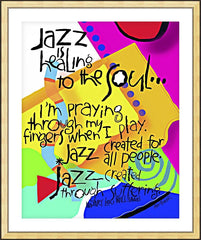 Wall Frame Gold - Praying Through My Fingers by M. McGrath