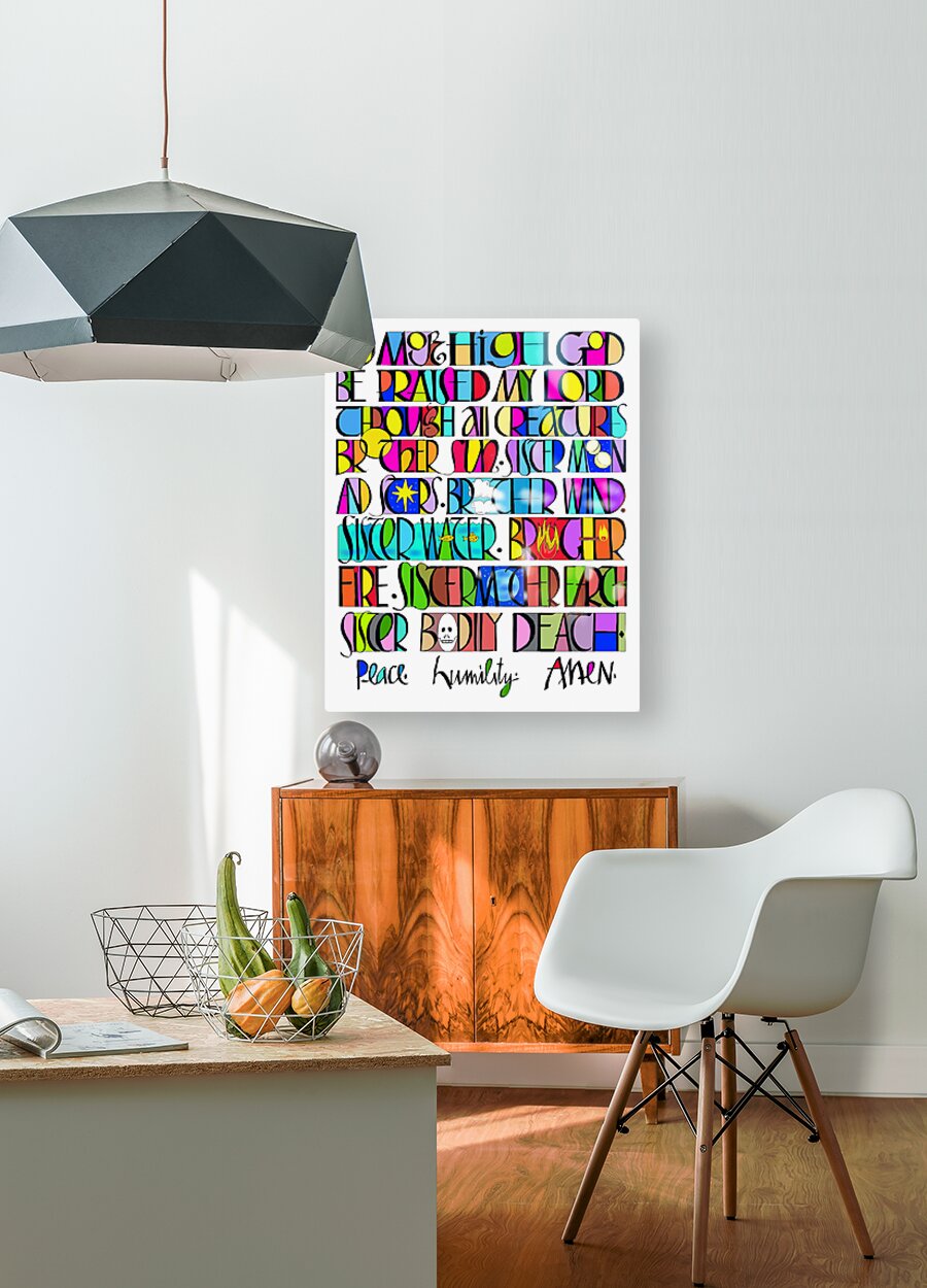 All Creatures Praise the Lord - Acrylic Print