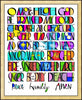Wall Frame Gold - All Creatures Praise the Lord by M. McGrath