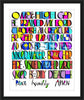 Wall Frame Black, Matted - All Creatures Praise the Lord by M. McGrath