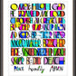 Wall Frame Espresso - All Creatures Praise the Lord by M. McGrath