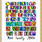 Wall Frame Gold, Matted - All Creatures Praise the Lord by M. McGrath