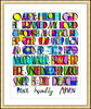 Wall Frame Gold, Matted - All Creatures Praise the Lord by M. McGrath