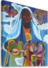 Canvas Print - Mary, Queen of the Angels by Br. Mickey McGrath, OSFS - Trinity Stores