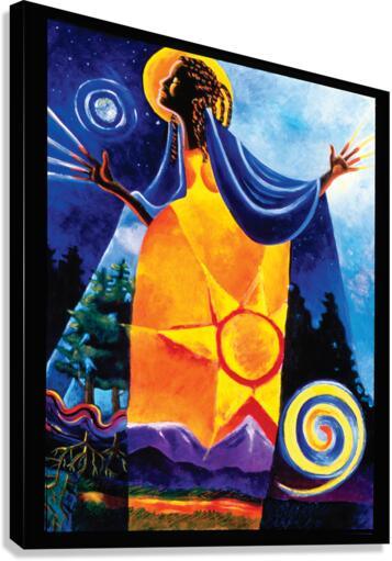 Canvas Print - Queen of Heaven, Mother of Earth by Br. Mickey McGrath, OSFS - Trinity Stores