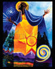 Acrylic Print - Queen of Heaven, Mother of Earth by Br. Mickey McGrath, OSFS - Trinity Stores