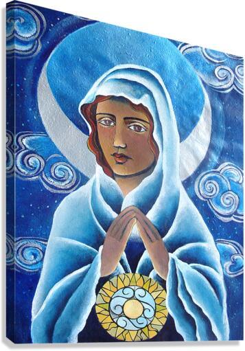 Canvas Print - Mary, Queen of the Prophets by Br. Mickey McGrath, OSFS - Trinity Stores