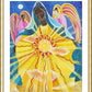 Wall Frame Gold, Matted - Mary, Queen of the Universe by M. McGrath