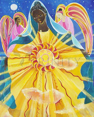 Metal Print - Mary, Queen of the Universe by M. McGrath