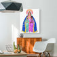 Metal Print - Our Lady of Refuge with Health Care Workers by M. McGrath