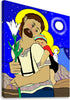 Canvas Print - Resting on the Flight to Egypt by Br. Mickey McGrath, OSFS - Trinity Stores