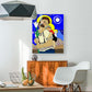 Metal Print - Resting on the Flight to Egypt by Br. Mickey McGrath, OSFS - Trinity Stores