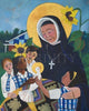 Metal Print - St. Rose Duchesne by Br. Mickey McGrath, OSFS - Trinity Stores