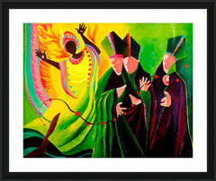 Wall Frame Black - Sr. Thea Bowman: Rise Up Shepherds by M. McGrath
