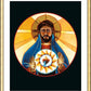 Wall Frame Gold, Matted - Sacred Heart by M. McGrath