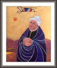 Wall Frame Espresso - St. Sarah by M. McGrath