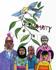 Metal Print - Solidarity by M. McGrath