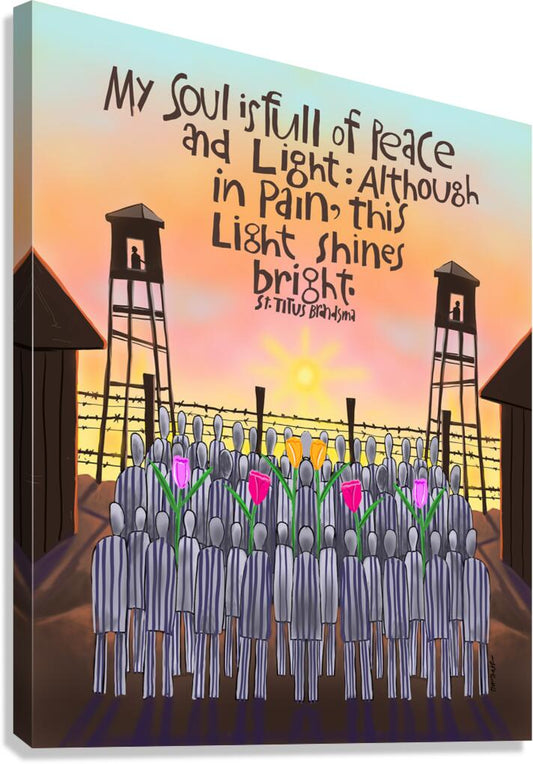 My Soul is Full of Peace - Canvas Print