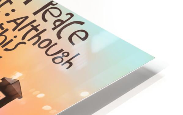 My Soul is Full of Peace - Metal Print