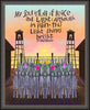 Wall Frame Espresso - My Soul is Full of Peace by M. McGrath