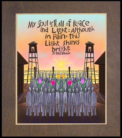 My Soul is Full of Peace - Wood Plaque Premium