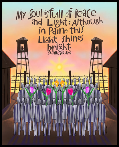 My Soul is Full of Peace - Wood Plaque