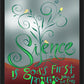 Wall Frame Black - Silence is God's First Language by M. McGrath