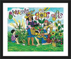 Wall Frame Black - Stewards of God's Gifts by M. McGrath