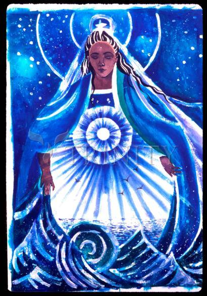 Acrylic Print - Mary, Star of the Sea by M. McGrath