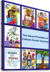 Canvas Print - Seven Principles of Catholic Social Teaching by M. McGrath