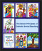 Wall Frame Black - Seven Principles of Catholic Social Teaching by M. McGrath