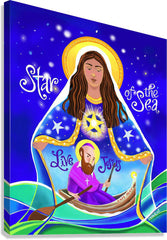 Canvas Print - Mary, Star of the Sea by M. McGrath