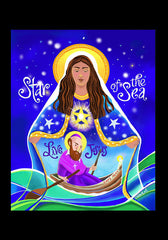 Holy Card - Mary, Star of the Sea by M. McGrath