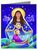 Mary, Star of the Sea - Custom Text Note Card 
