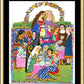 Wall Frame Gold, Matted - Saintly Tea Party by M. McGrath