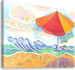 Canvas Print - Strive To See God by M. McGrath