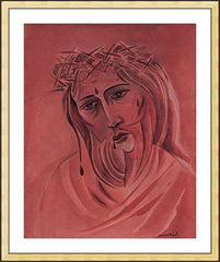 Wall Frame Gold - Suffering Servant by M. McGrath