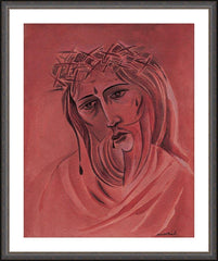 Wall Frame Espresso - Suffering Servant by M. McGrath