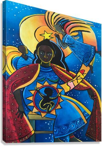 Canvas Print - Mary, Star Visitation by Br. Mickey McGrath, OSFS - Trinity Stores
